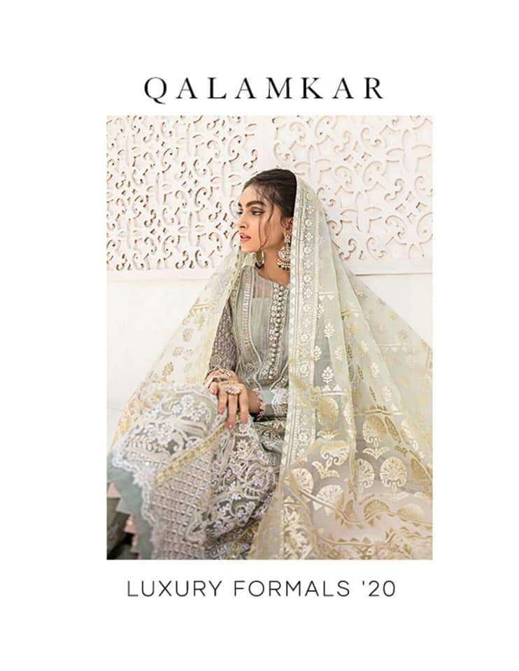 Qalamkar Luxury Formal Wedding Collection  2020